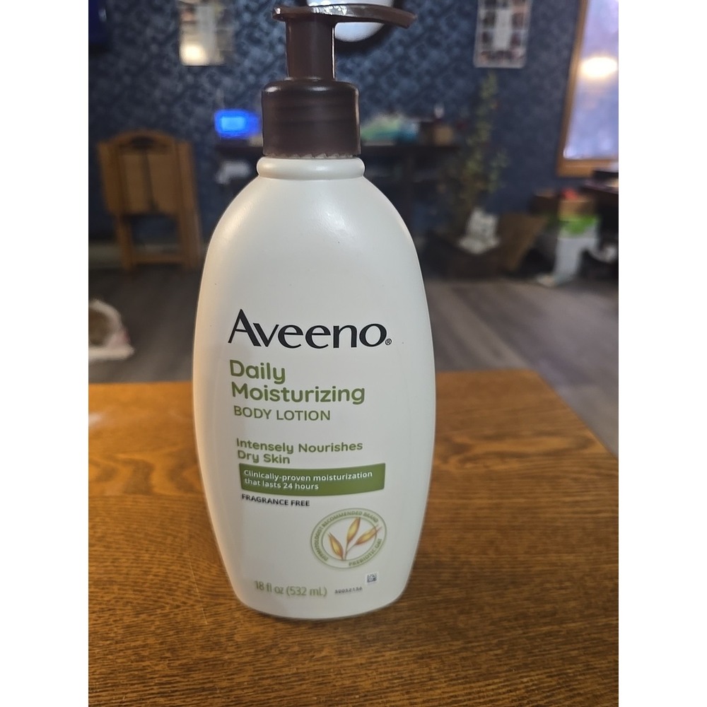Aveeno Daily Moisturizing Body Lotion with Soothing Prebiotic Oat, Gentle Lotion